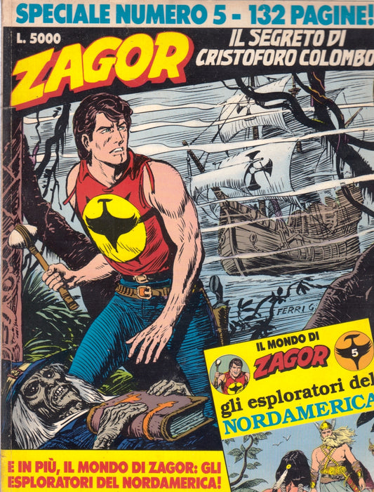 Zagor speciale n.5 completo di albetto - Bonelli - 1a ed.- E26
