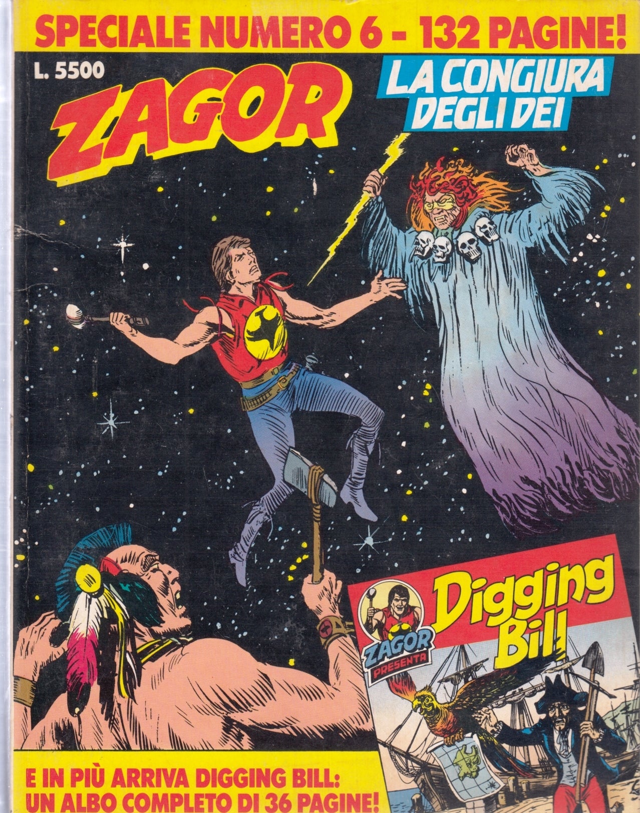 Zagor speciale n.6 completo di albetto - Bonelli - 1a ed.- E26