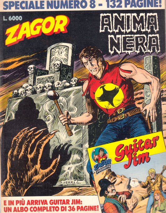 Zagor speciale n.8 completo di albetto - Bonelli - 1a ed.- E26