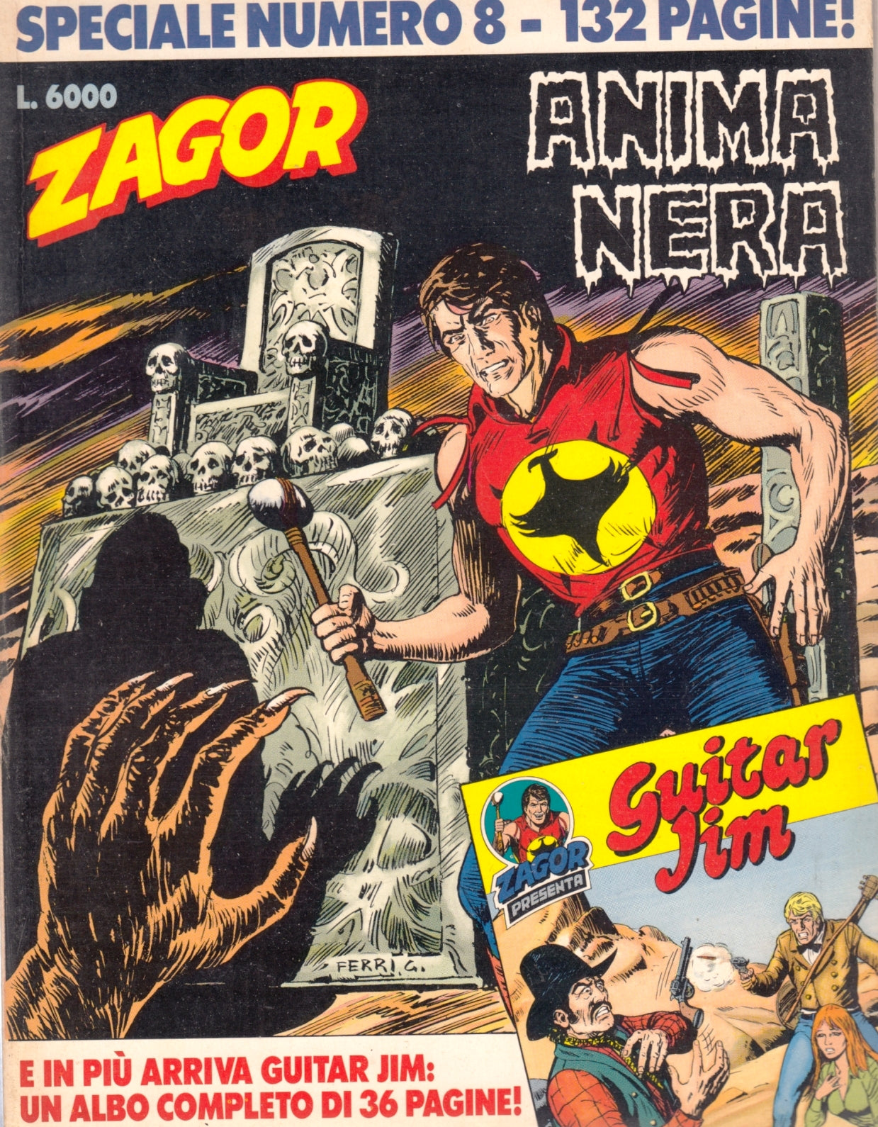 Zagor speciale n.8 completo di albetto - Bonelli - 1a ed.- E26