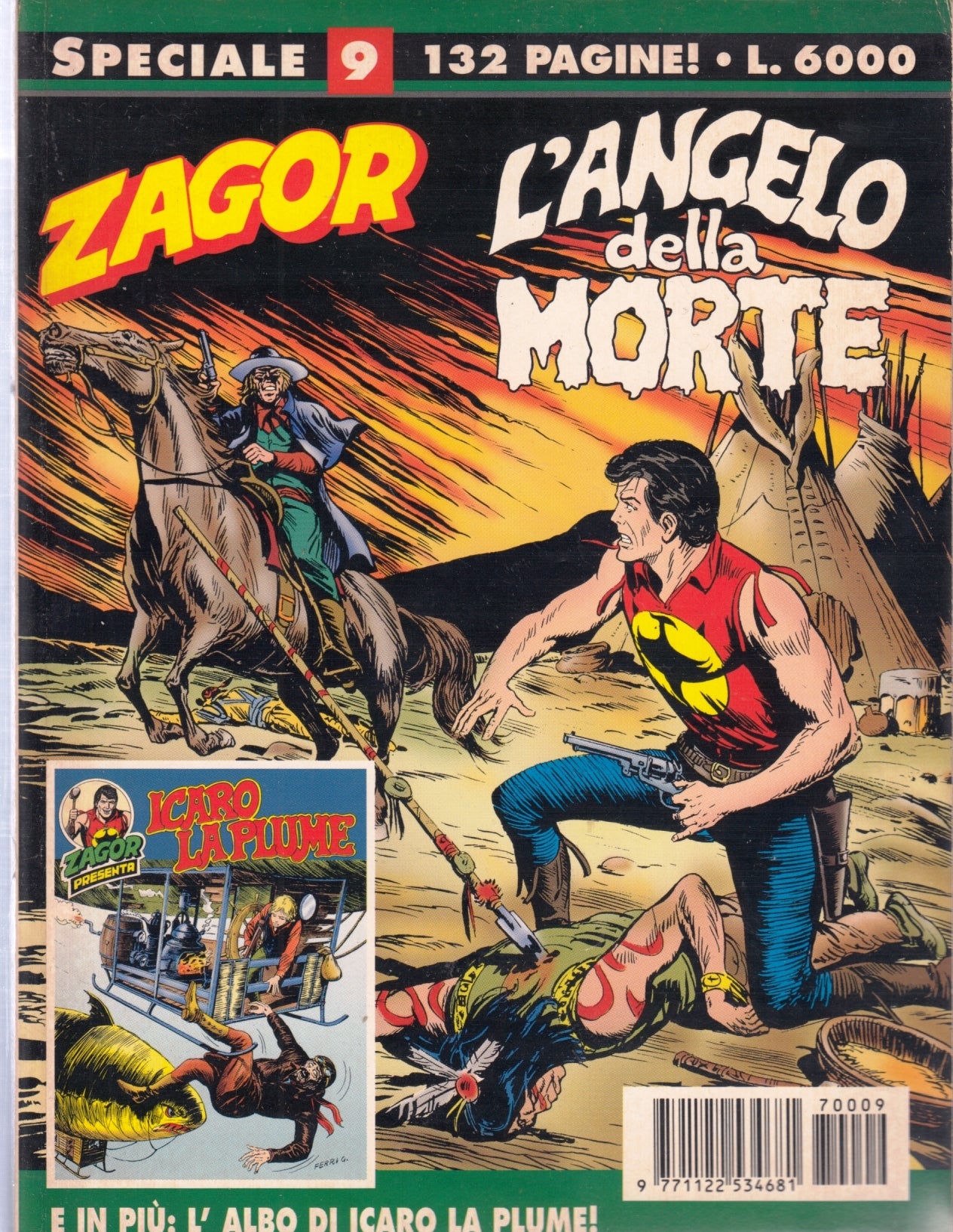 Zagor speciale n.9 completo di albetto - Bonelli - 1a ed.- E26