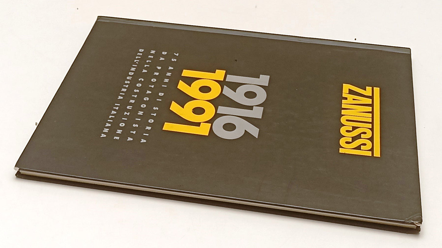 LZ- ZANUSSI 1916/1991 75 ANNI DI STORIA DA PROTAGONISTA INDUSTRIA ITALIANA-YFS78