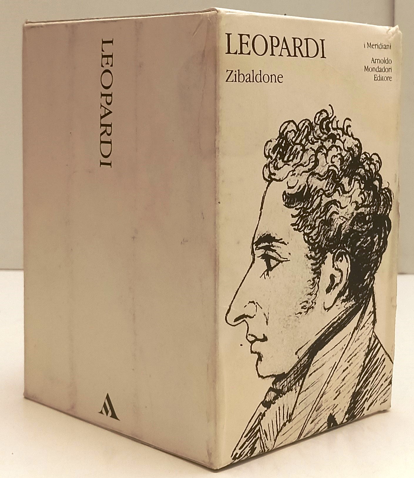 LN- LO ZIBALDONE 3 VOLUMI- GIACOMO LEOPARDI- MONDADORI- MERIDIANI- 1997- CS- XFS