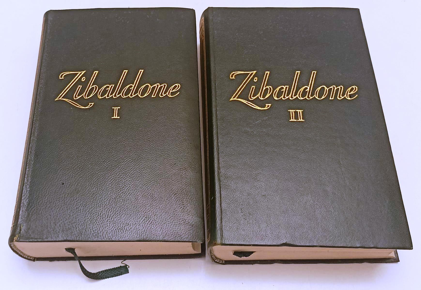 LN- TUTTE LE OPERE DI GIACOMO LEOPARDI ZIBALDONE I/II- MONDADORI CLASSICI- CS- XFS