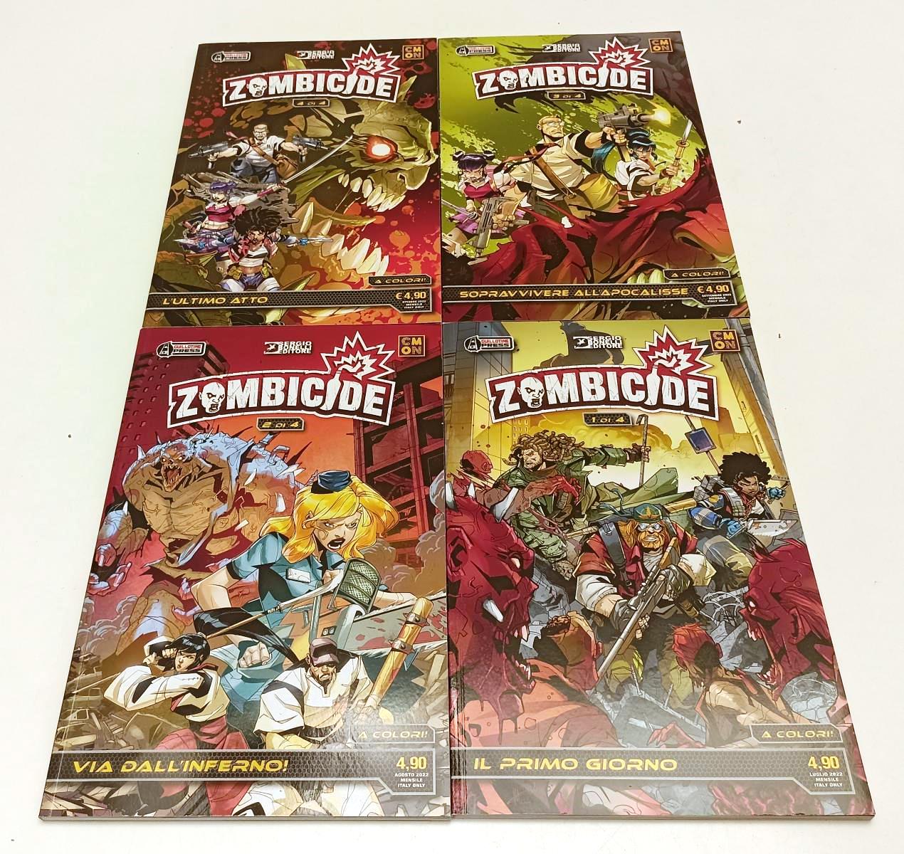 FB- ZOMBICIDE 1/4 COMPLETA - BONELLI GUILLOTINE PRESS - B - G24