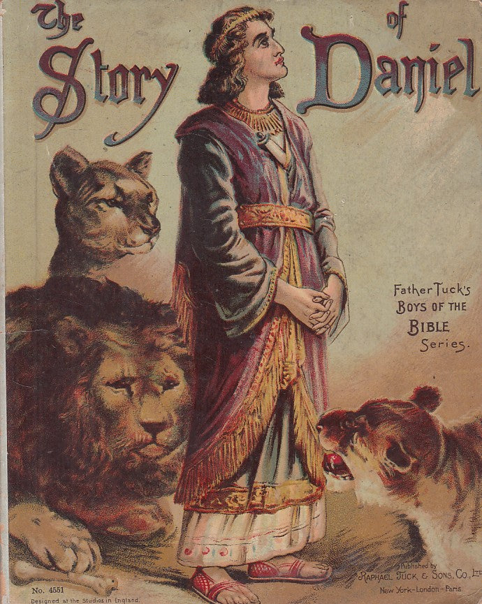 LD- THE STORY OF DANIEL IN ENGLISH -- RAPHAEL TUCK & SONS --- 1910 - S - RGZ