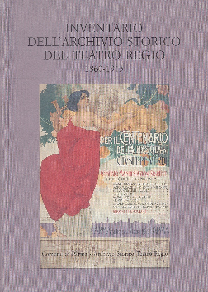 LS- INVENTARIO ARCHIVIO STORICO TEATRO REGIO -- PARMA --- 2001 - B - YDS257