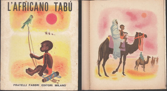 LB- L'AFRICANO TABU' - MILLO - FABBRI EDITORI --- 1955- B- ZDS633
