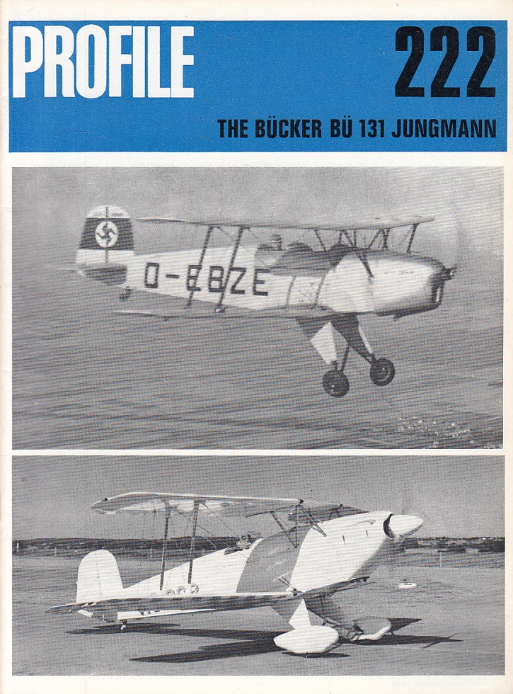 LZ- AIRCRAFT PROFILE N.222 BUCKER BU 131 JUNGMANN-- PROFILE--- 1971 - S - YFS633