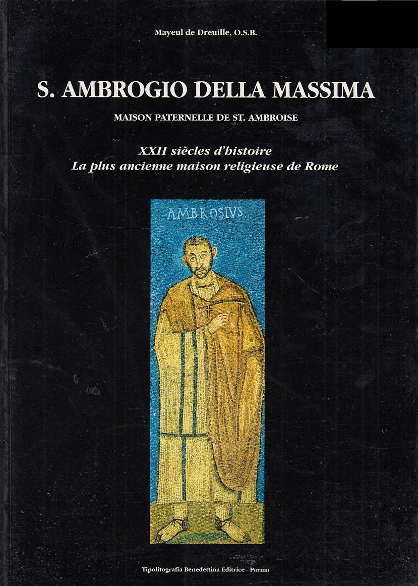 LT- S. AMBROGIO DELLA MASSIMA- DE DREUILLE- BENEDETTINA--- 1996- BS- ZDS660