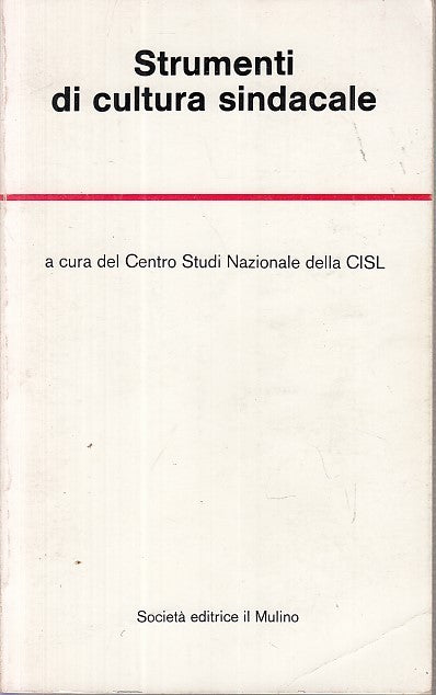 LZ-STRUMENTI E STRUTTURA SINDACALE - CISL - IL MULINO --- 1977 - B- YDS469