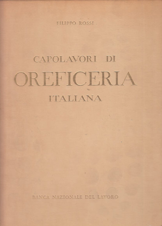 LT- CAPOLAVORI OREFICERIA ITLIANA-- BANCA NAZIONALE LAVORO --- 1956 - C - YDS440