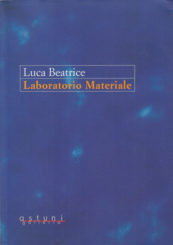 LT- LABORATORIO MATERIALE CATALOGO- BEATRICE- GALLERIA ASTUNI--- 2001- B- YDS447