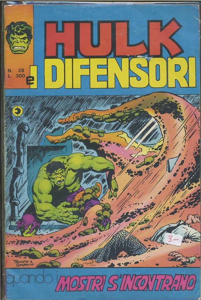 FS- HULK E I DIFENSORI N.28 -- CORNO - 1978 - S - NFX472