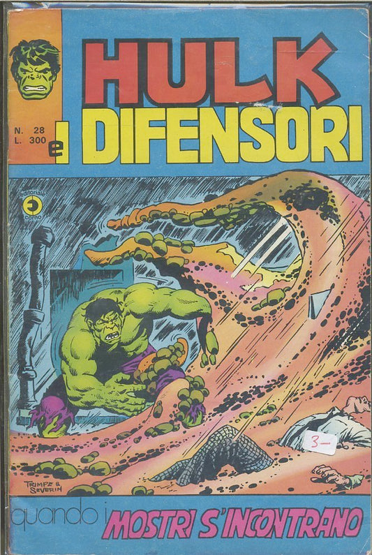 FS- HULK E I DIFENSORI N.28 -- CORNO - 1978 - S - NFX472