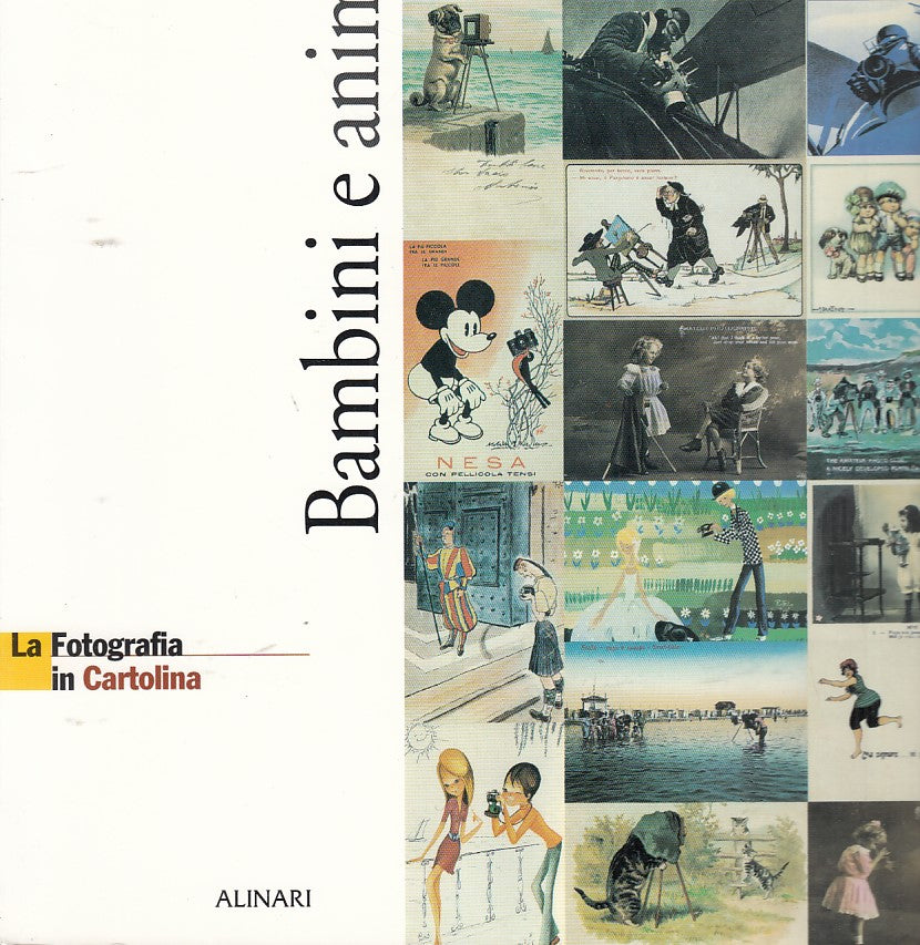 LZ- BAMBINI E ANIMALI FOTOGRAFIA CARTOLINA- CECERE- ALINARI--- 1998- B- ZDS678