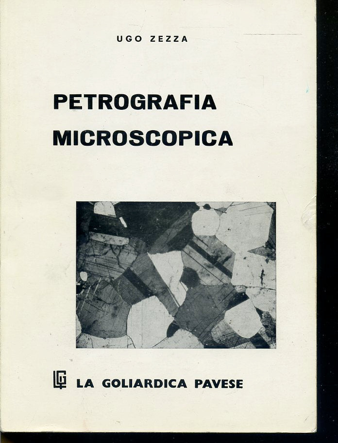 LZ- PETROGRAFIA MICROSCOPICA- ZEZZA- LA GOLIARDICA PAVESE--- 1976- B- YDS298