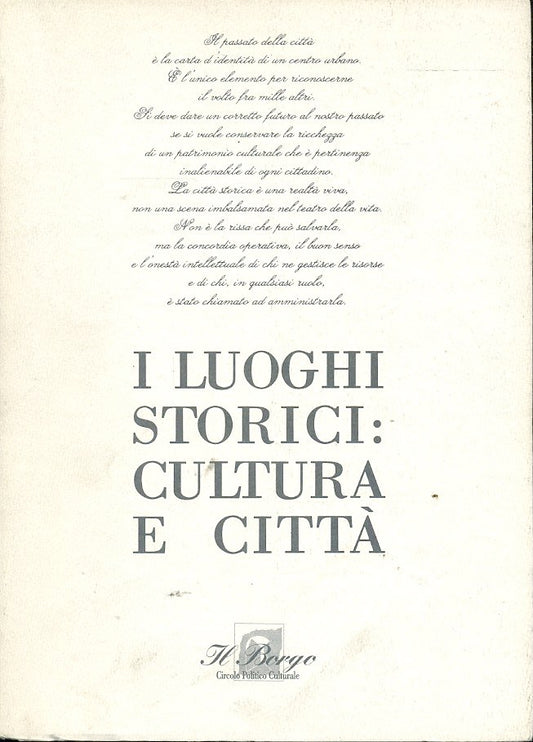 LZ- PARMA LUOGHI STORICI CULTURA E CITTA' ATTI -- IL BORGO--- 1987- B- ZDS466