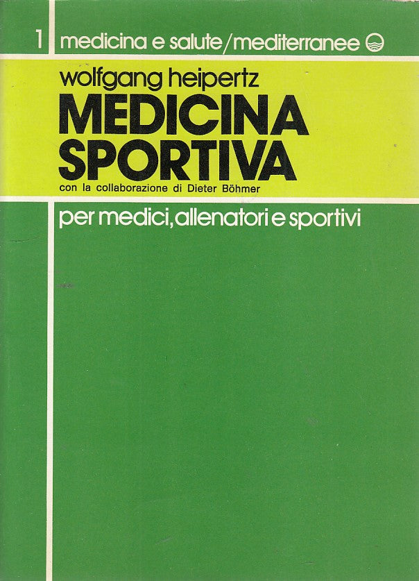 LZ- MEDICINA SPORTIVA MEDICI ALLENATORI- HEIPERTZ- MEDITERRANEE--- 1987- B- ZDS4