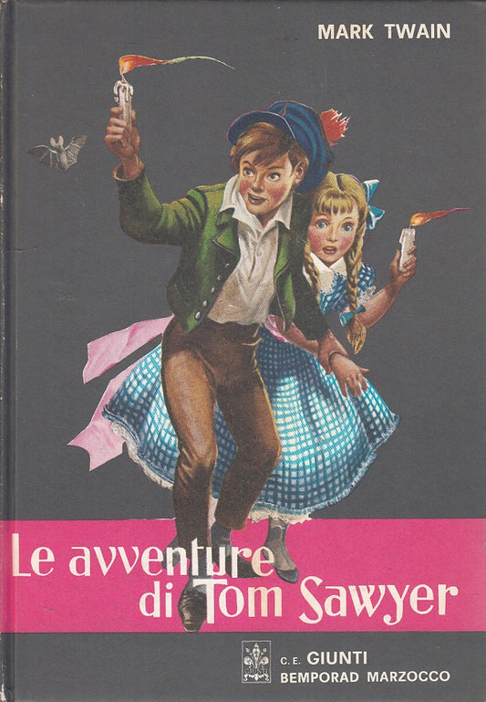 LN- LE AVVENTURE DI TOM SAWYER- TWAIN- GIUNTI MARZOCCO--- 1968- C- ZDS297