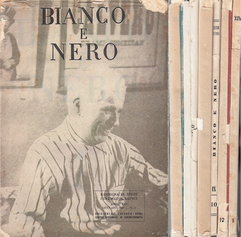 LR- BLOCCO RIVISTA BIANCO E NERO 6 VOL CINEMA-- DELL'ATENEO--- 1948- B- XDS8