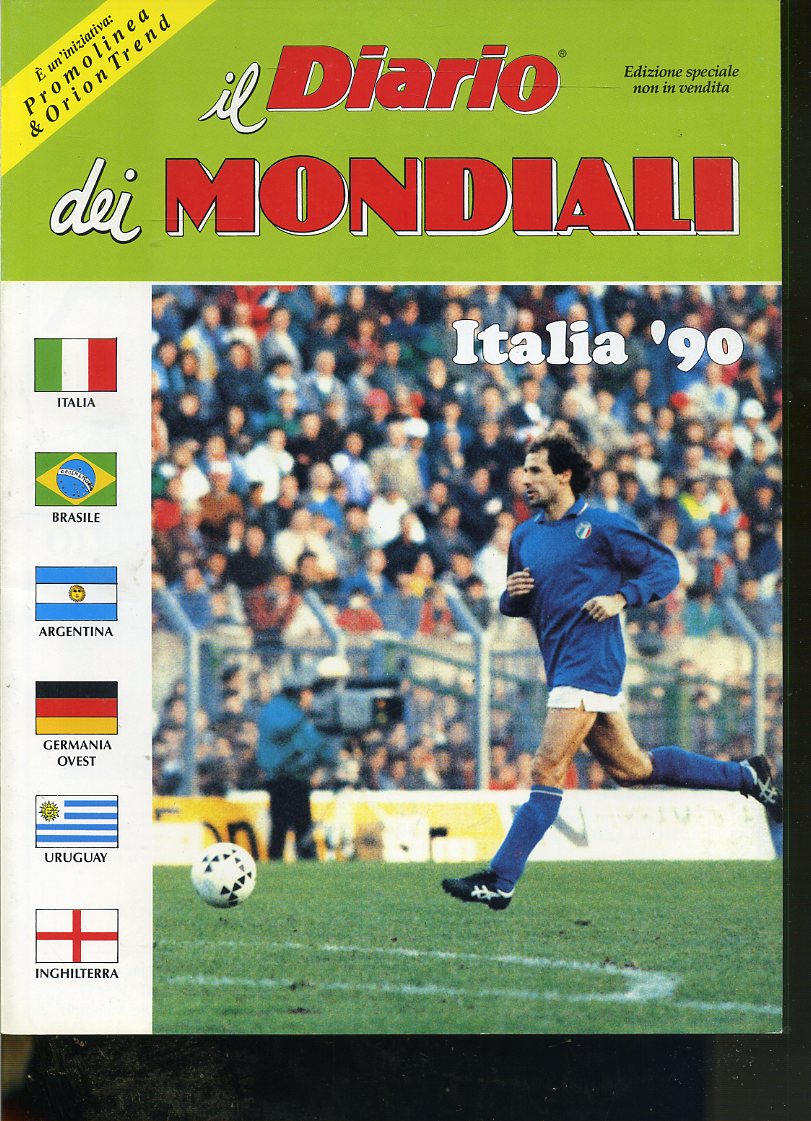 LC- IL DIARIO DEI MONDIALI ITALIA '90-- PROMOLINEA ORION TREND--- 1990- B-YDS112