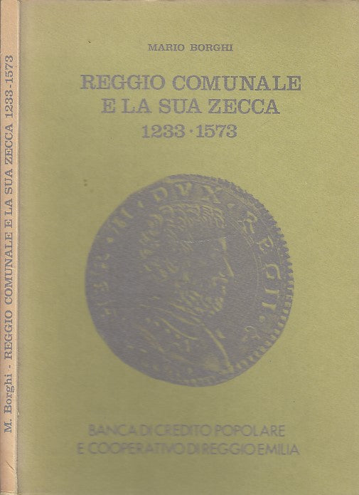 LB- REGGIO COMUNALE SUA ZECCA 1233/1573 - BORGHI - BANCA --- 1977 - B - XDS9