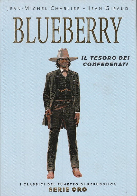 FV- CLASSICI DI REPUBBLICA SERIE ORO N.25 BLUEBERRY -- PANINI- 2005- B- NQX