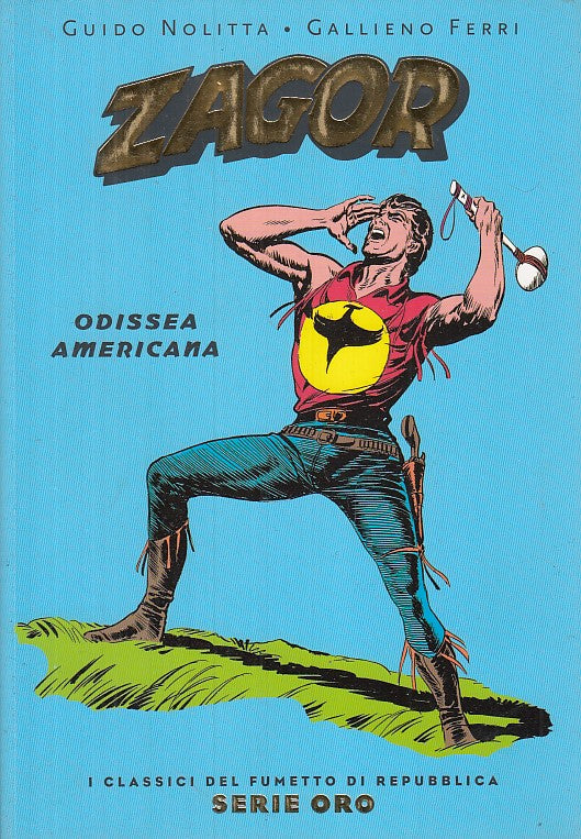 FV- CLASSICI DI REPUBBLICA SERIE ORO N.21 ZAGOR -- PANINI- 2005- B- NQX