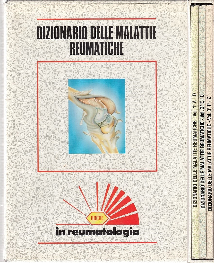 LZ- DIZIONARIO MALATTIE REUMATICHE 3 VOL- HUSKISSON- ROCHE--- 1989- B- YDS516