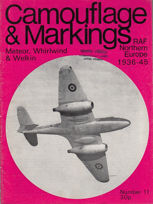 LM- CAMUFLAGE & MARKINGS N.11 RAF 1936 1945 METEOR----- 1980- S- YDS520