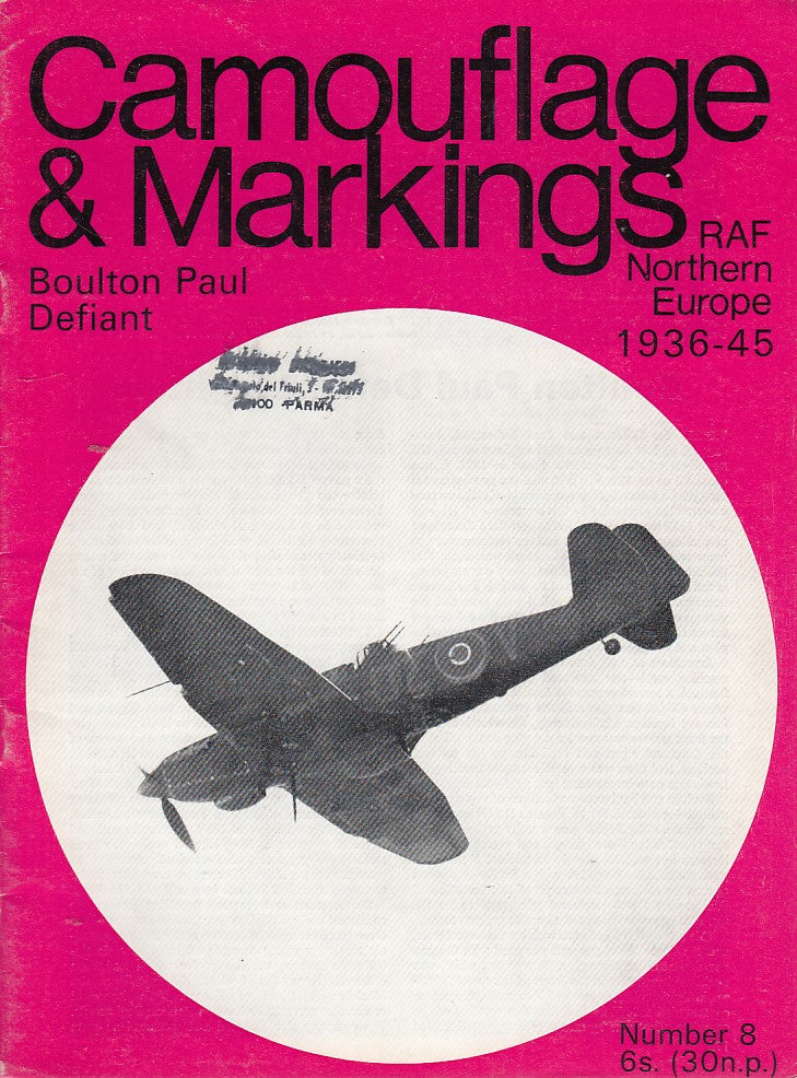 LM- CAMUFLAGE & MARKINGS N.8 RAF 1936 1945 BOULTON PAUL----- 1980- S- YDS520