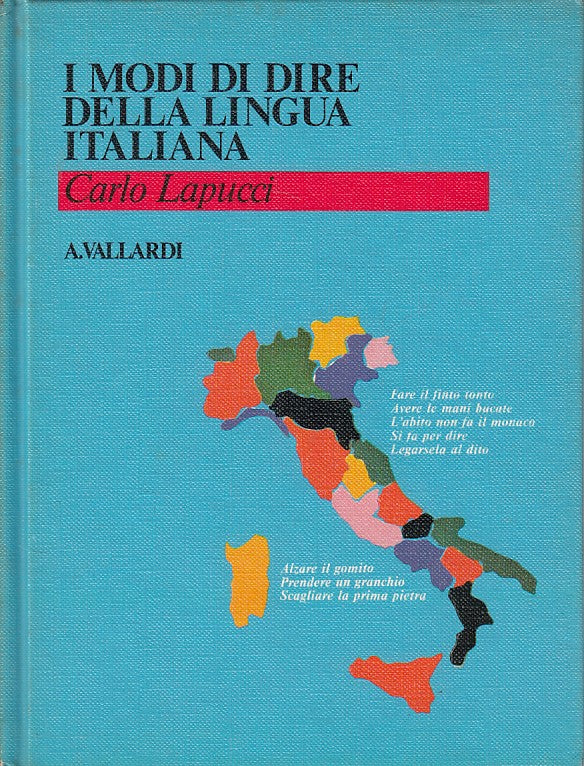 LZ- MODI DI DIRE DELLA LINGUA ITALIANA- LAPUCCI - VALALRDI --- 1984 - B - ZDS631