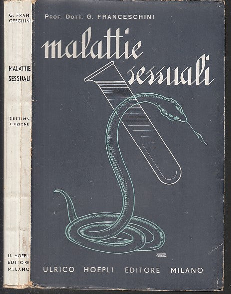 LZ- MALATTIE SESSUALI - FRANCESCHINI - HOEPLI EDITORE --- 1944 - B - XDS12