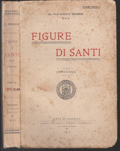 LS- FIGURE DI SANTI - GUSTAVO MINCHIONI - CITTA' DI CASTELLO--- 1910- B- XDS12