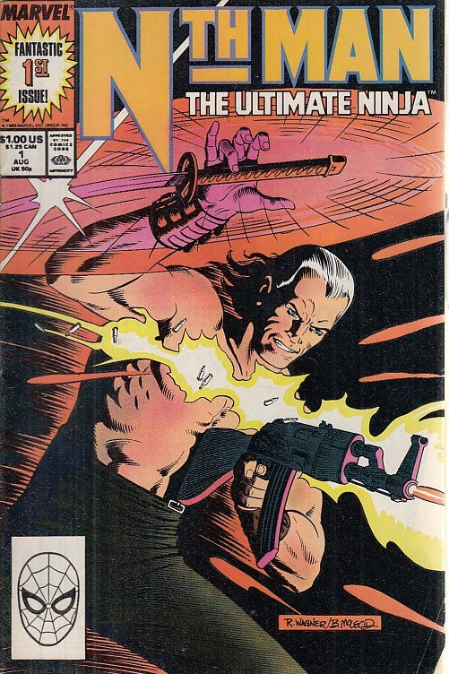 FL- NtHMAN THE ULTIMATE NINJA 1/15 -- MARVEL COMICS USA - 1989 - S - PBX