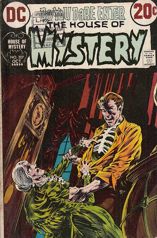 FL- HOUSE OF MYSTERY N.207 -- DC COMICS USA - 1977 - S - PBX