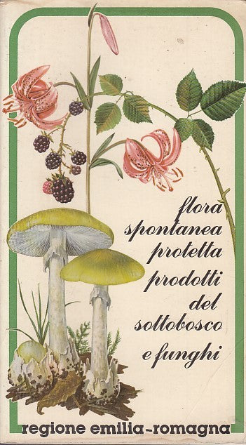 LZ- FLORA SPONTANEA PROTETTA PRODOTTI SOTTOBOSCO-- EMILIA --- 1979- B- ZDS434