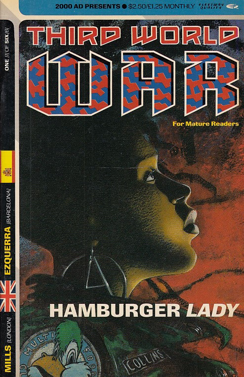 FL- THIRD WORLD WAR 1/6 MANCA 4 - MILLS EZQUERRA -- 1990 - S- PBX