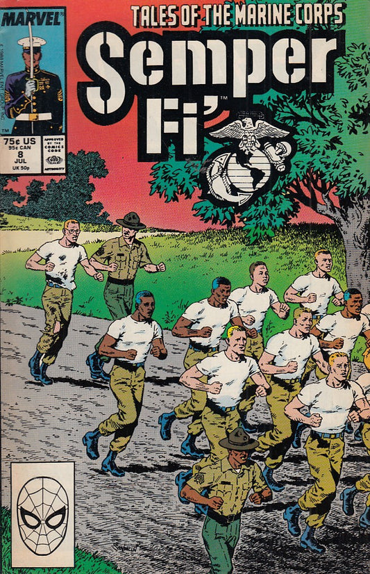 FL- SEMPER FI N.8-- MARVEL COMICS USA- 1989- S- PBX
