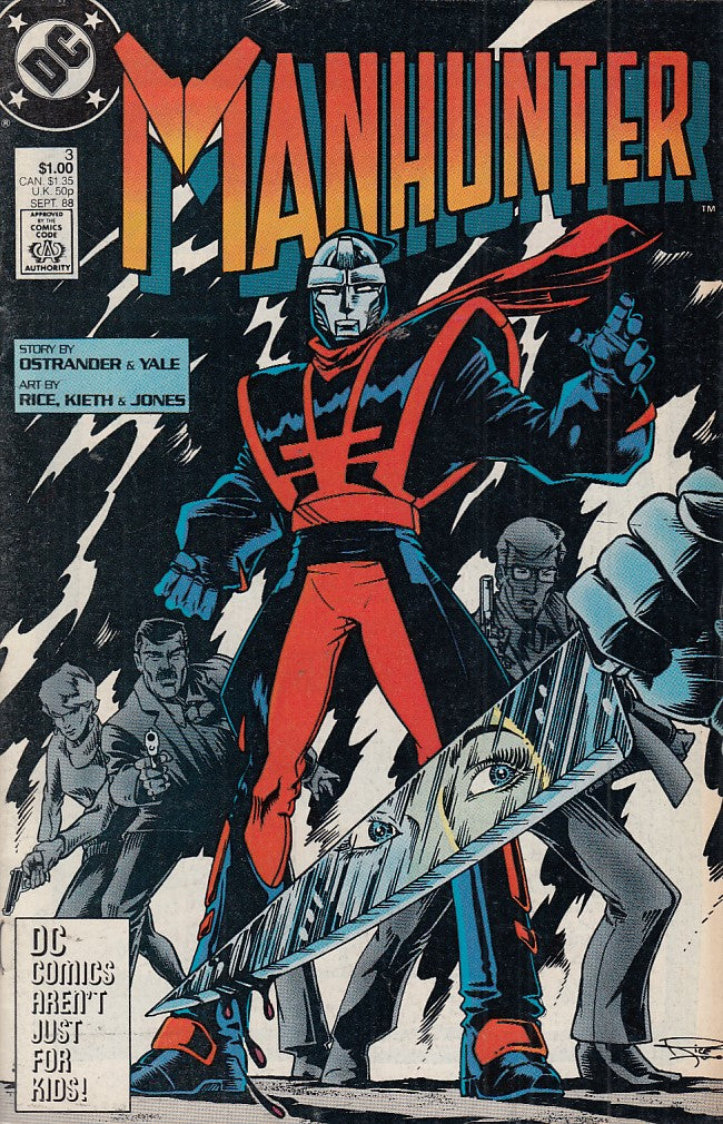 FL- MANHUNTER N.3-- DC COMICS USA- 1988- S- PBX