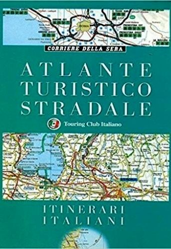 LV- ITINERARI ITALIANI + ATLANTE TOURING FASCICOLI 3 CARPETTE-- CORRIERE- 2000 S