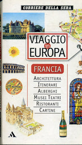 LV- VIAGGIO IN EUROPA FRANCIA CARPETTA FASCICOLI -- CORRIERE SERA --- 2000 - S