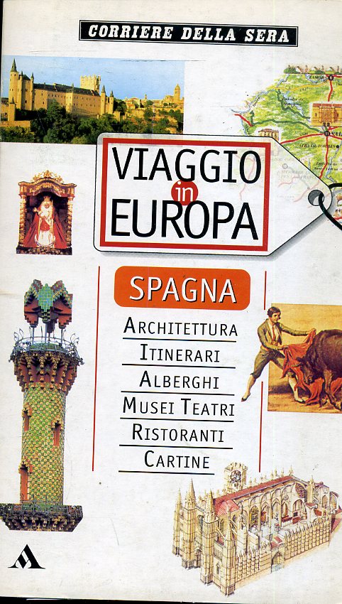 LV- VIAGGIO IN EUROPA SPAGNA CARPETTA FASCICOLI -- CORRIERE SERA --- 2000 - S