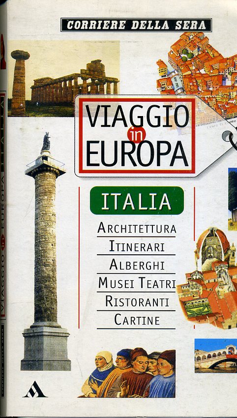 LV- VIAGGIO IN EUROPA ITALIA CARPETTA FASCICOLI -- CORRIERE SERA --- 2000 - S