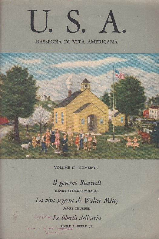 LS- U.S.A. RASSEGNA DI VITA AMERICANA VOL.II N.7-- AMERICA --- 1945 - B - ZDS408