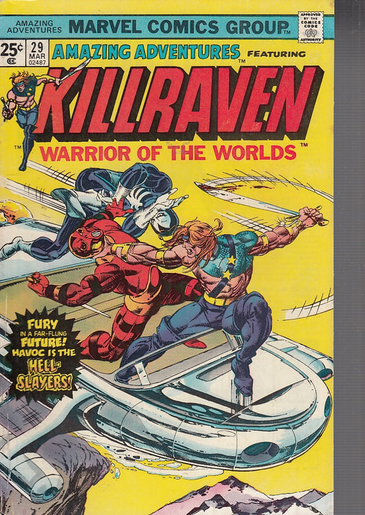FL- AMAZING ADVENTURES KILLRAVEN N.29 -- MARVEL COMICS USA - 1974 - S- PCX