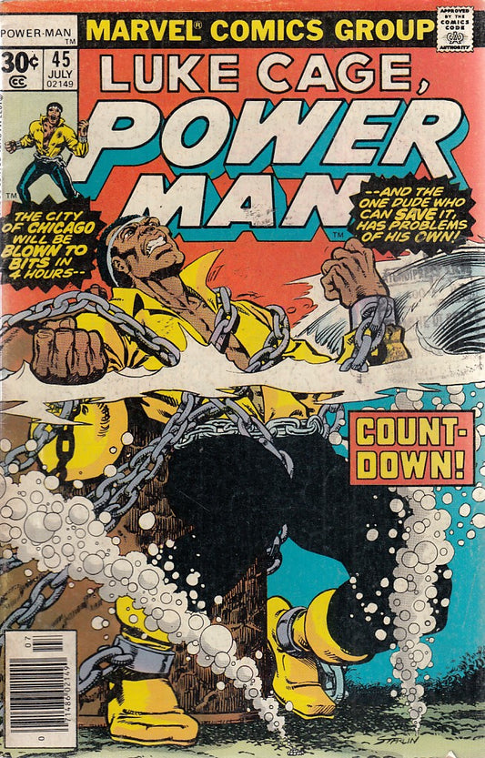 FL- LUKE CAGE POWER MAN N.45 -- MARVEL COMICS USA - 1977 - S - PCX