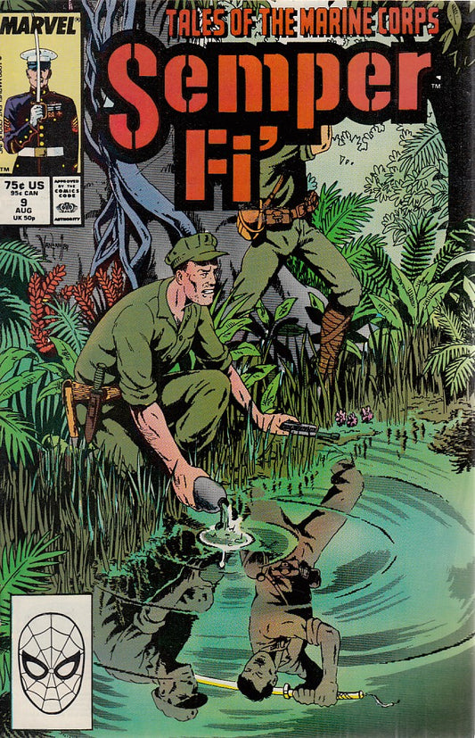 FL- TALES OF THE MARINE CORPS SEMPER FI' N.9 -- MARVEL COMICS USA- 1989 - S - PCX