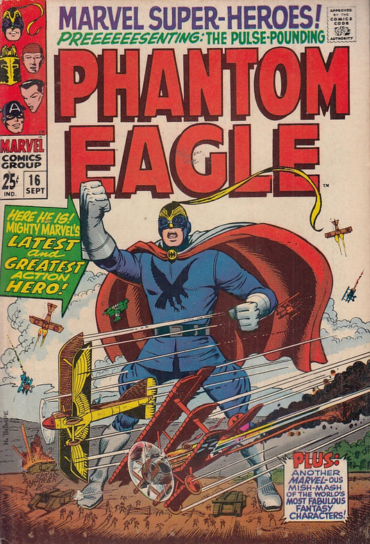 FL- PHANTOM EAGLE N.16 -- MARVEL COMIC USA - 1979 - S - PCX